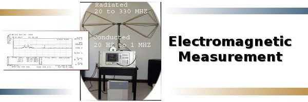 High-precision electromagnetic measurement equipment used for testing radio frequency components and conducting electromagnetic compatibility assessments at Adamson Consulting.